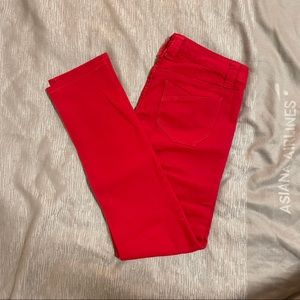 BlueASPHALT Red Low-Rise Skinny Jeans